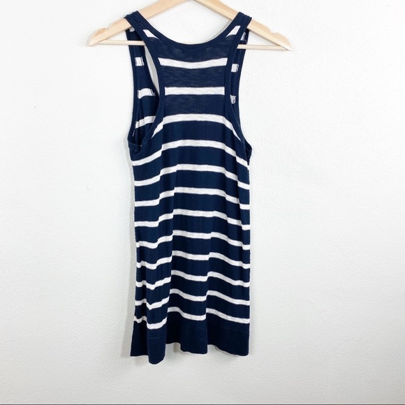 Vince Striped Scoop Neck Sweater Tank Size Small - Picture 3 of 8